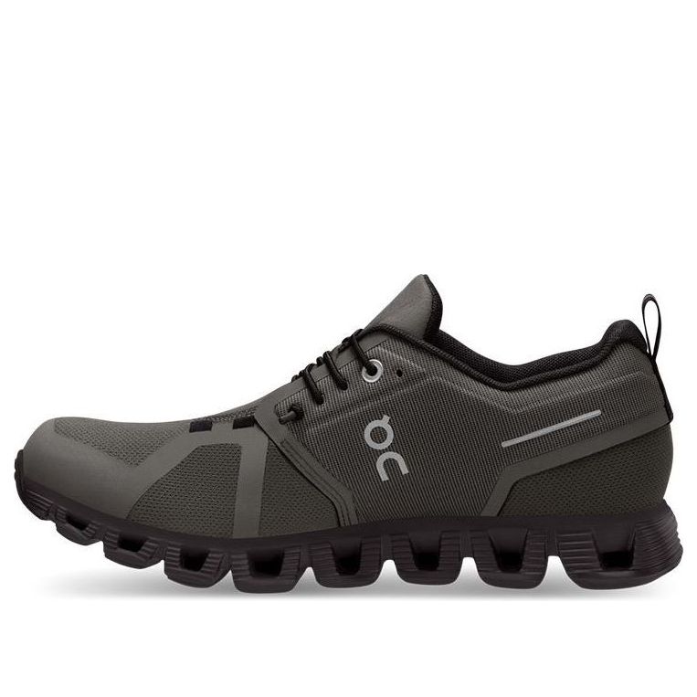 (WMNS) On Running Cloud 5 Waterproof 'Olive Green Black' 59.98836