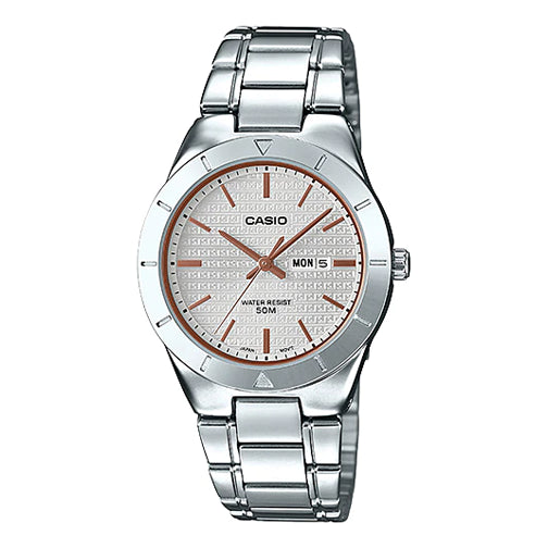 CASIO Analogue Series Waterproof Quartz Silver/White LTP-1410D-7A2