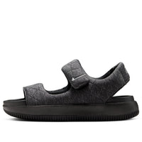 (WMNS) Nike Calm SE Sandals 'Black Metallic Silver' HJ9000-002