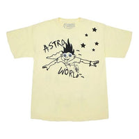 Travis Scott Cactus Jack Look Mom I Can Fly Yellow Tee TC-275