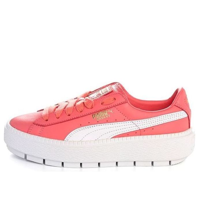 (WMNS) PUMA Platform Trace Leather Cleated Low 366109-03