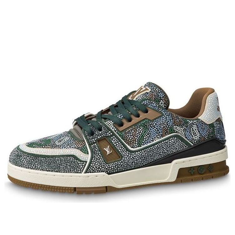 LOUIS VUITTON Trainers 'Grey Crystals' 1AARH6