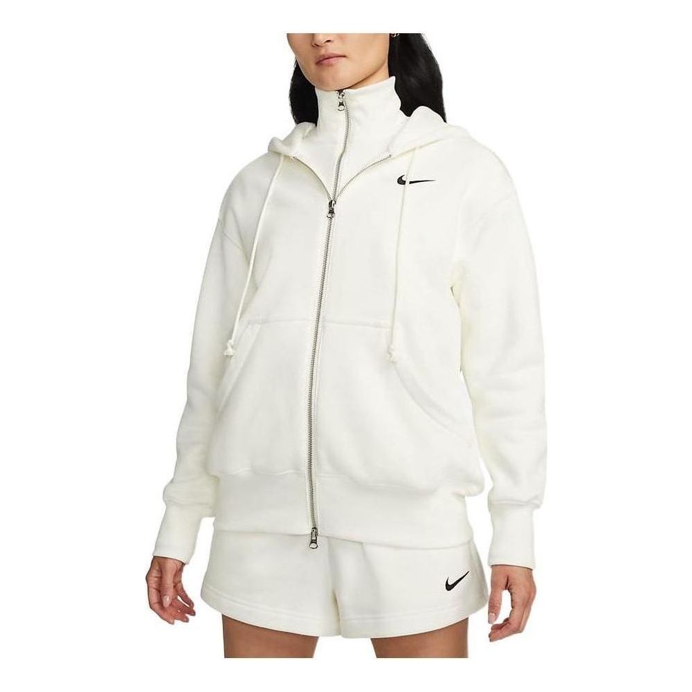(WMNS) Nike Sportswear Tech Fleece Full-Zip Hoodie 'White' DQ5759-133