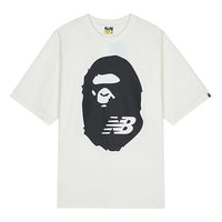 New Balance x A Bathing Ape T-Shirt 'White' BATE2000-IVX