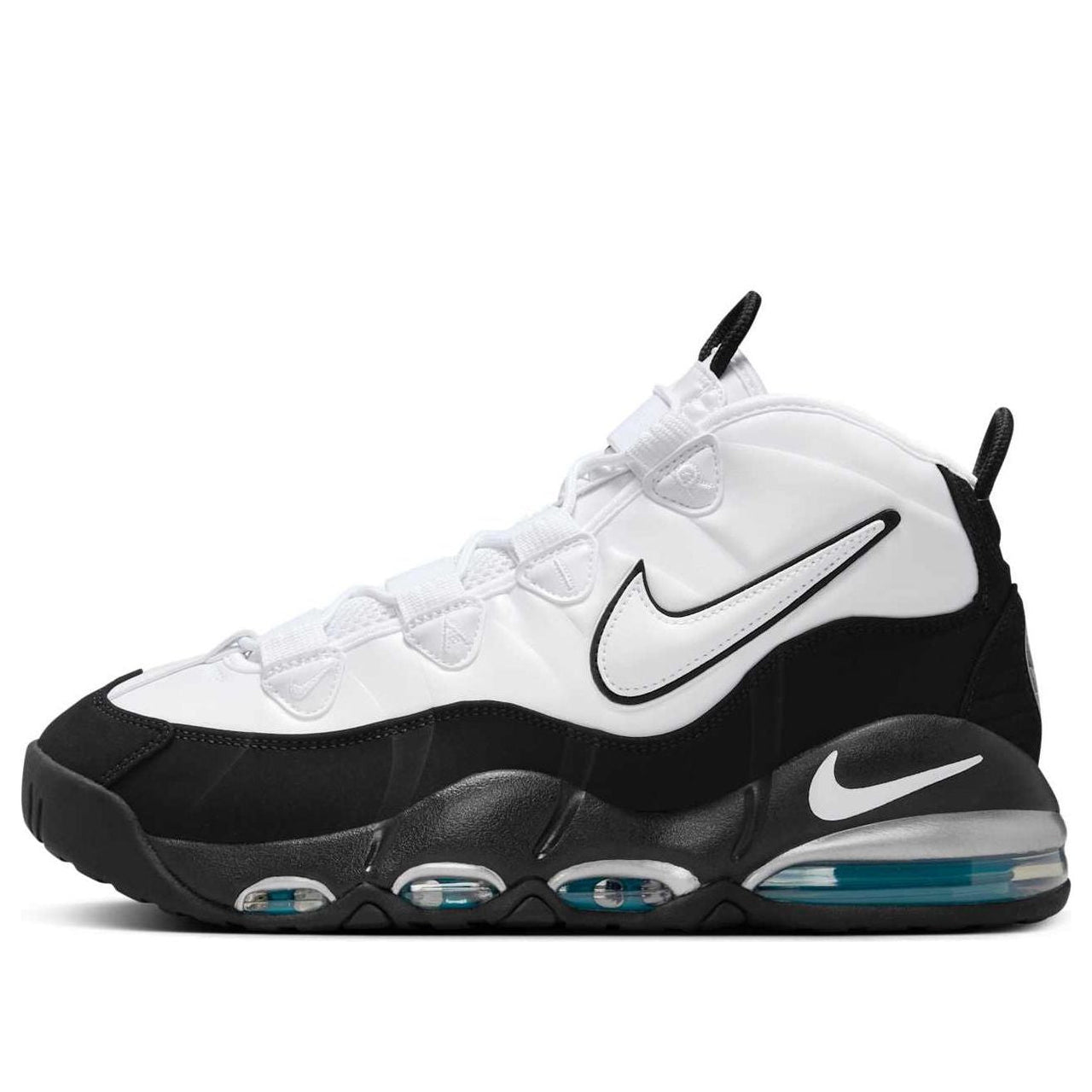 حذاء Nike Air Max Uptempo 95 "أبيض وأسود وأزرق مخضر" 311090-100
