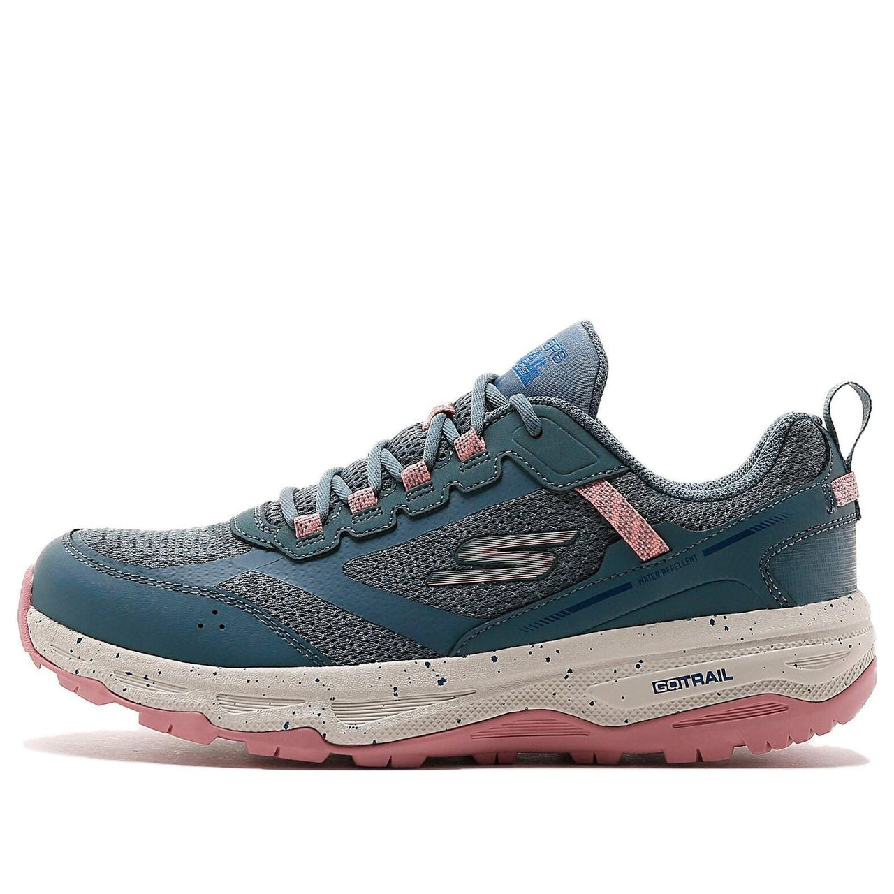 (WMNS) Skechers Go Run Trail 'Blue Pink' 128221C-SAGE