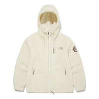 THE NORTH FACE Fleece Hoodie Jacket 'White' NJ4FM57A