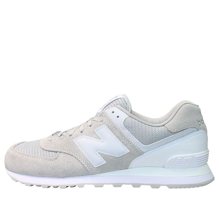 New Balance 574 Series White/Grey ML574WB