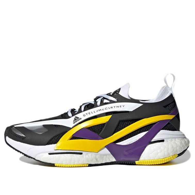 (WMNS) adidas Solarglide x Stella Mccartney 'Black Purple Yellow' GX9858