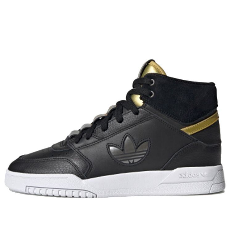 (WMNS) adidas originals Drop Step Xlt 'Black Gold White' FX9812