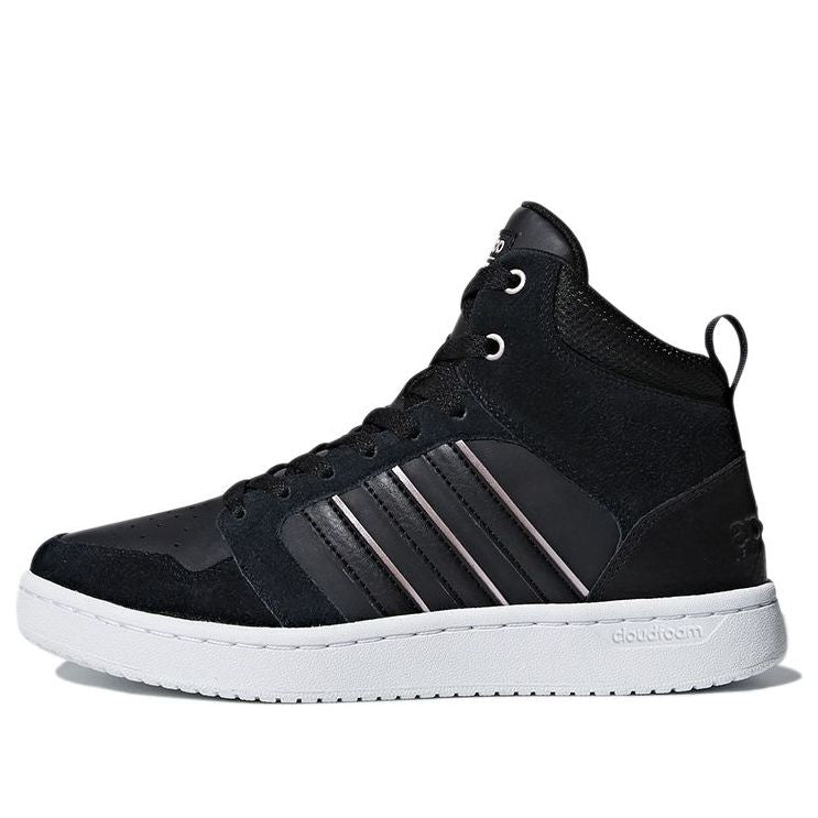 (WMNS) adidas Cloudfoam Super Hoops Mid 'Black' DB0307