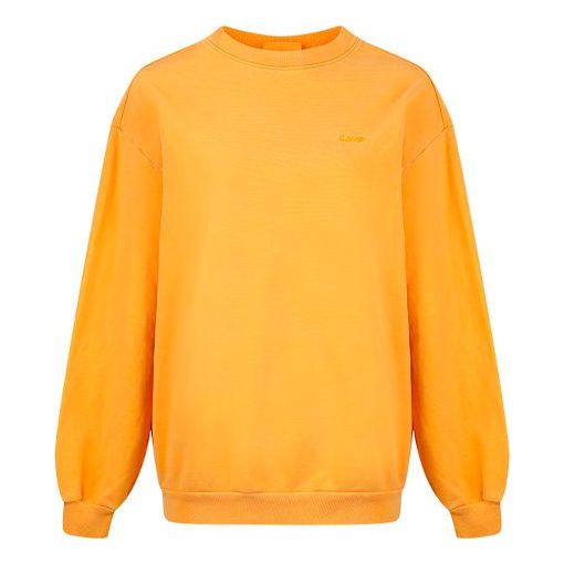 (WMNS) Levi's Knitting Round-Neck Long Sleeves Swea Yellow 32951-0004