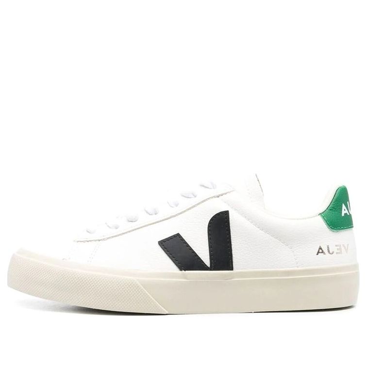 VEJA Campo Chromefree Leather 'White Black Emeraude' CP0503155