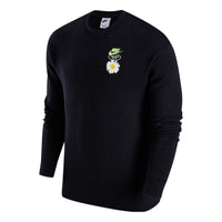 Nike HBR Statement Sweater 'Black White' HJ0836-010