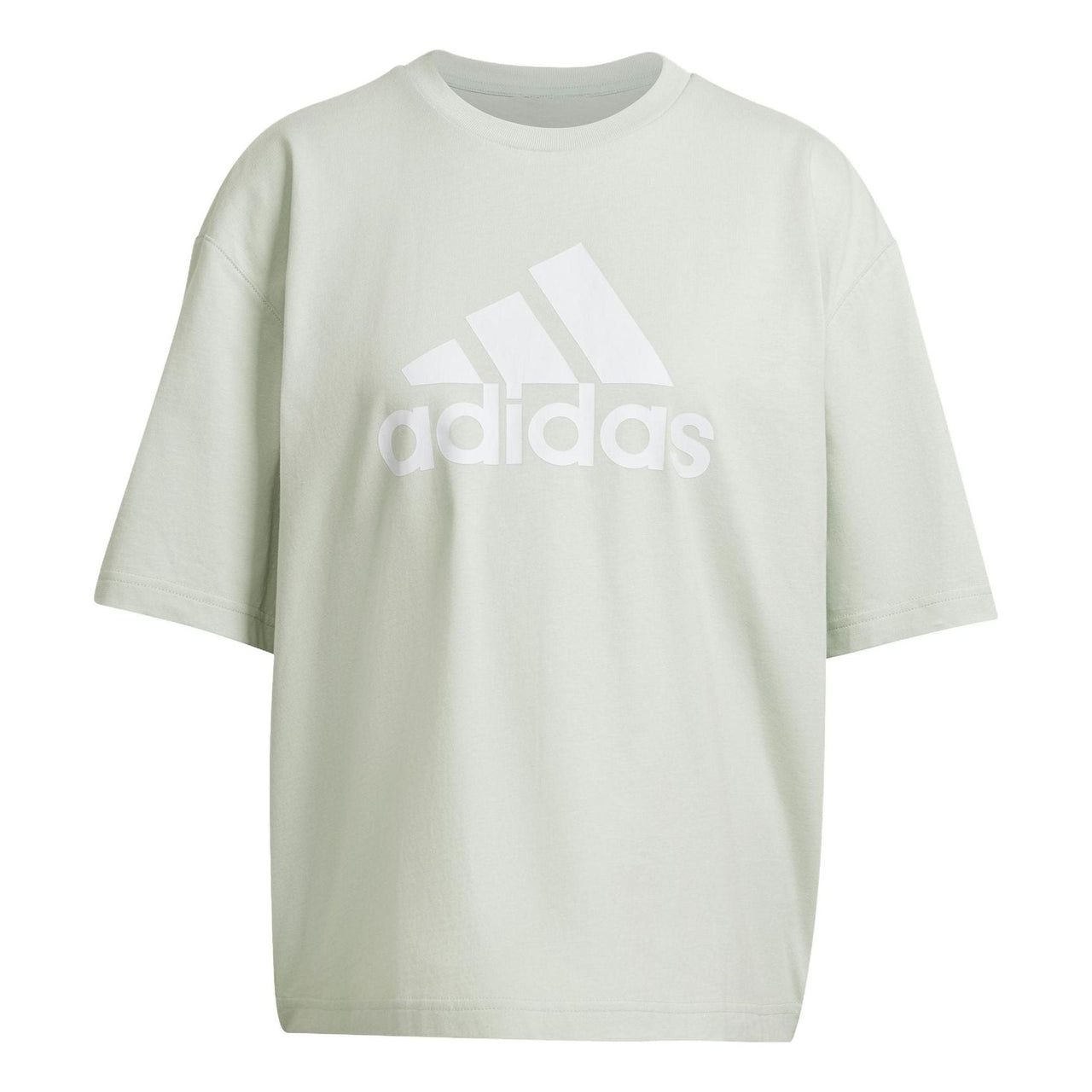 (WMNS) adidas Future Icons Badge of Sport T-Shirt 'Green' HK0508