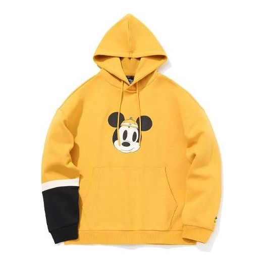 Li-Ning x Disney Crossover Cartoon Printing Hoodie 'Yellow' AWDQ841-1