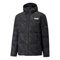 PUMA Down Jacket 'Black White' 846320-01