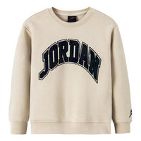 (GS) Air Jordan Words Pullover Sweatshirt 'Beige' JD2242063GS-002