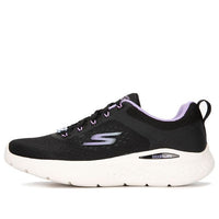 (WMNS) Skechers Go Run Lite 'Black Purple' 129423-BKPR