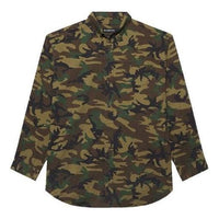 Balenciaga Camouflage Fitted Shirt 'Green' 659027TKL142840
