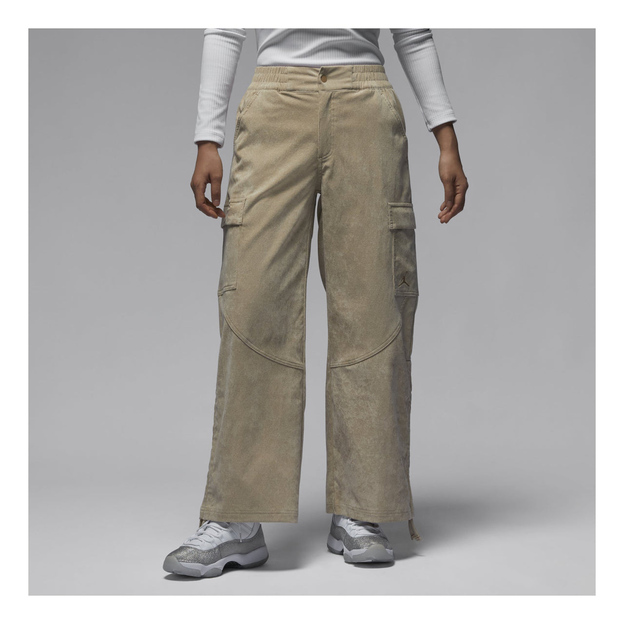(WMNS) Air Jordan Corduroy Chicago Pants 'Tan' FD8210-277