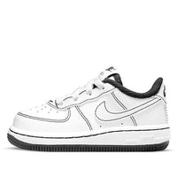 (TD) Nike Force 1 'Contrast Stitch - White Black' DC9671-104