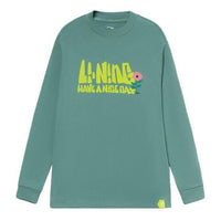 Li-Ning Have A Nice Day Graphic Sweatshirt 'Green' AHSR985-1
