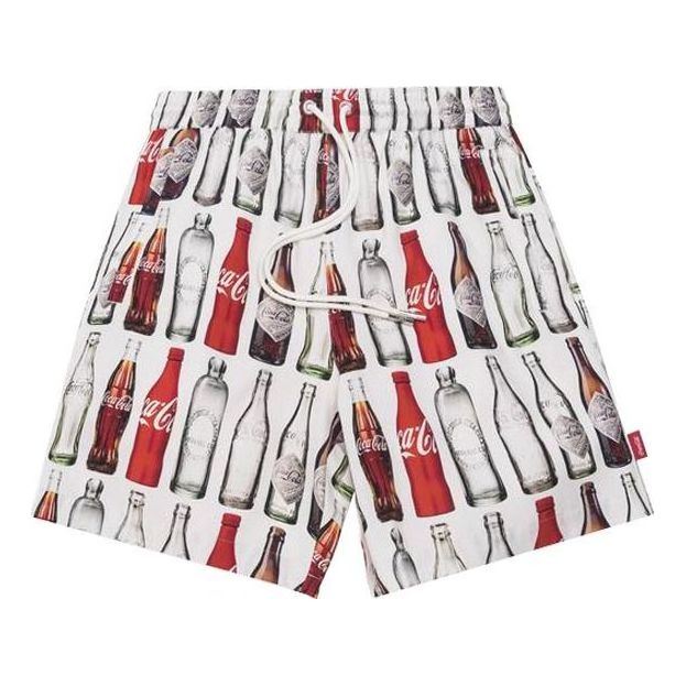 KITH x Coca-Cola Surf Board Print Hardaway Shorts 'White' KH6265-101