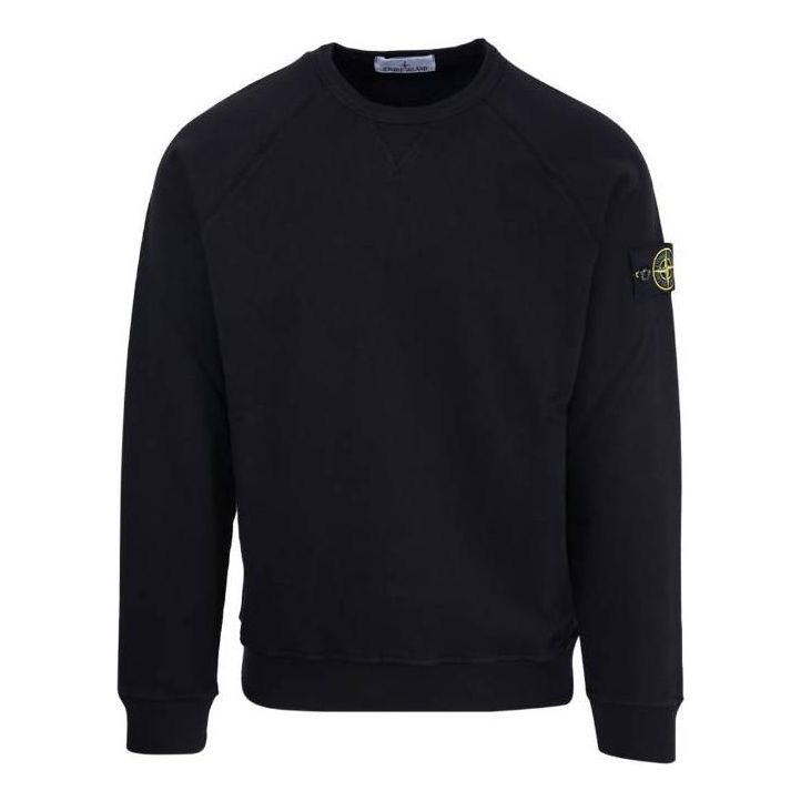 STONE ISLAND Compass Patch Sweatshirt 'Black' 781566360-V0029