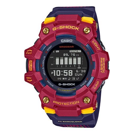 CASIO G-Shock Digital 'Red' GBD-100BAR-4JR