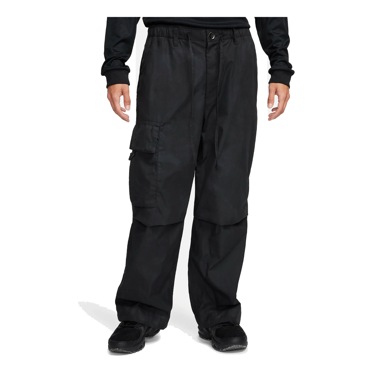 Nike Sportswear Tech Pack Waxed Canvas Cargo Pants 'Triple Black' FN2615-010