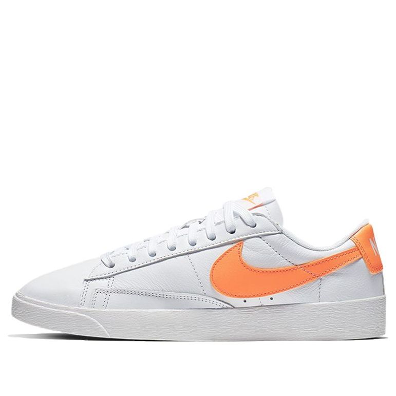 (WMNS) Nike Blazer Low LE 'White Fuel Orange' AV9370-103