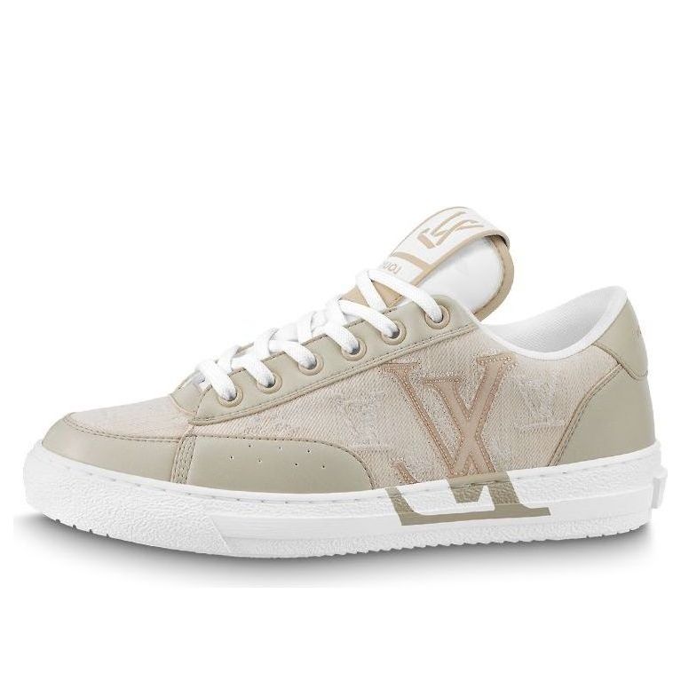 (WMNS) LOUIS VUITTON Charlie Sneakers 'Beige White' 1AAW1U