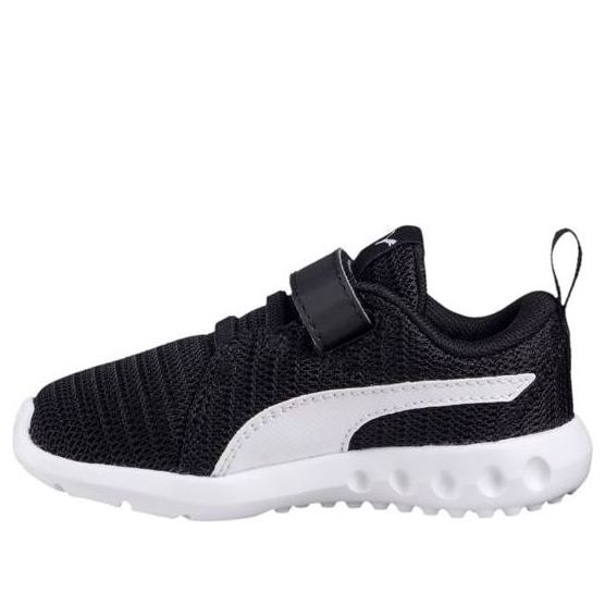 (TD) PUMA Carson 2 V Running Shoes Black/White 190074-02