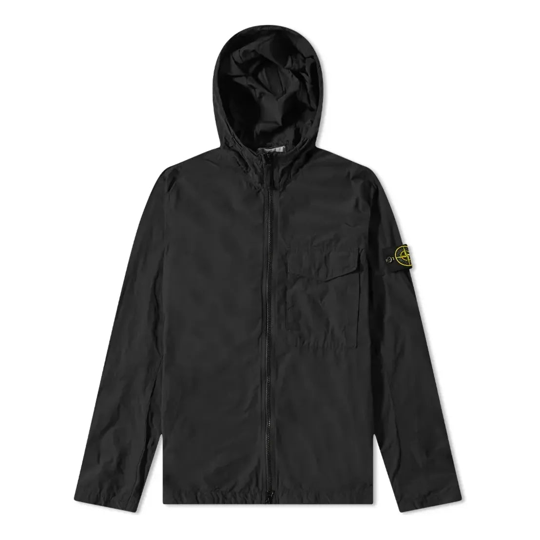 STONE ISLANDStone Island Naslan Light Hooded Overshirt 'Black' 761512402-V0029