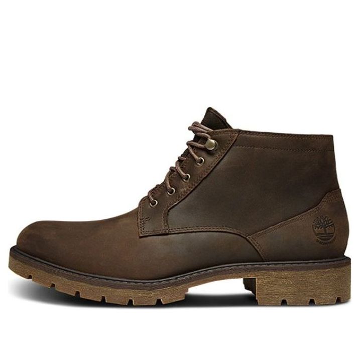 Timberland Elmhurst Waterproof Chukka Wide-Fit Boot 'Dark Brown' A26HCW