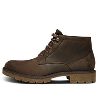 Timberland Elmhurst Waterproof Chukka Wide-Fit Boot 'Dark Brown' A26HCW