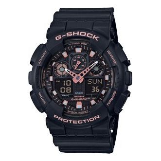 CASIO G-Shock Analog-Digital 'Black' GA-100GBX-1A4PR