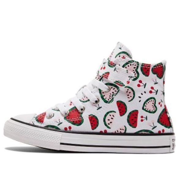 Converse Chuck Taylor All Star 1V 'White Red Green' A02604C