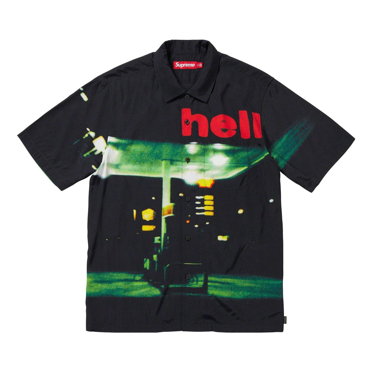 Supreme FW23 Week1 Hell T-shirt 'Black' SUP-FW23-025