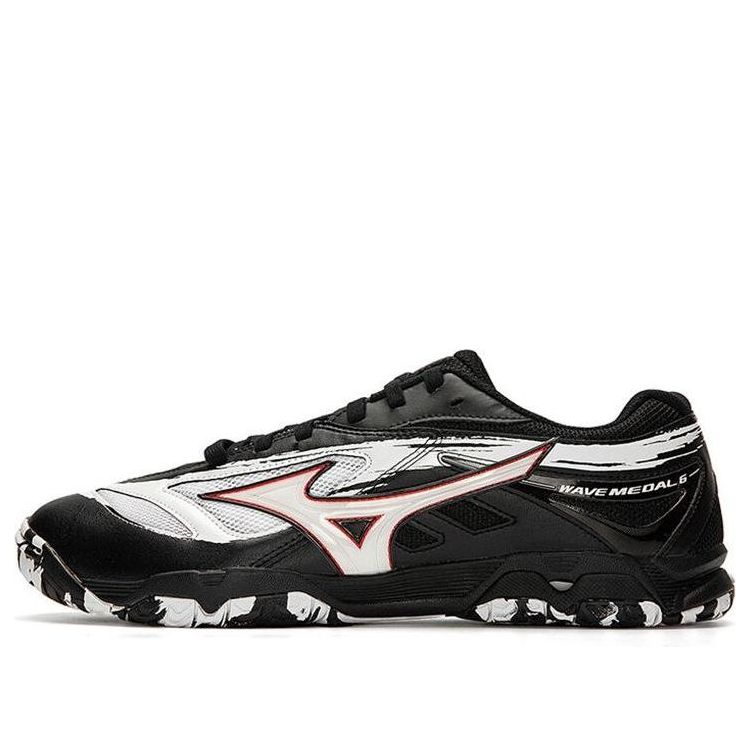 Mizuno Wave Medal 6 'Black White Red' 81GA191519