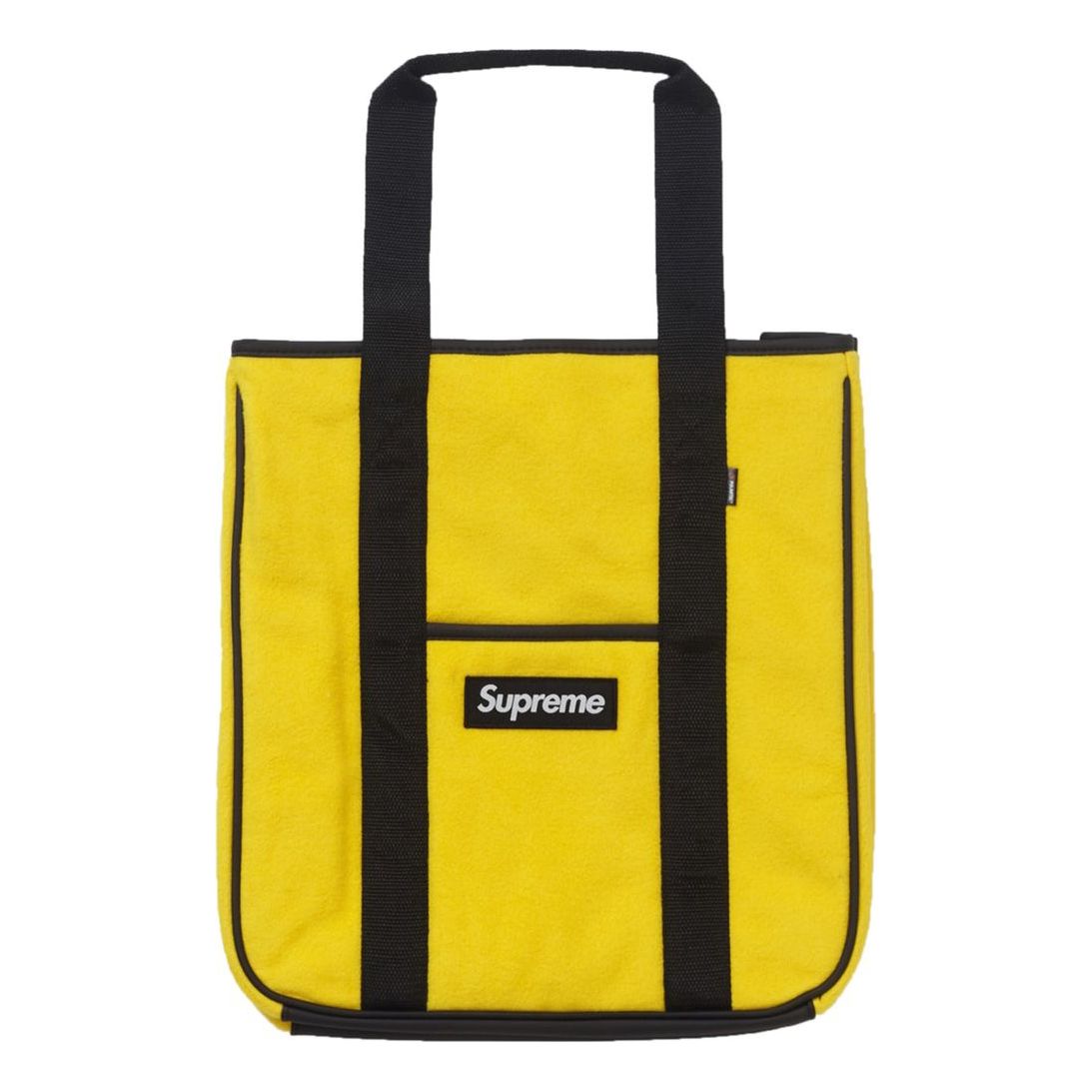 Supreme FW18 Polartec Tote Bag 'Yellow' SUP-FW18-894