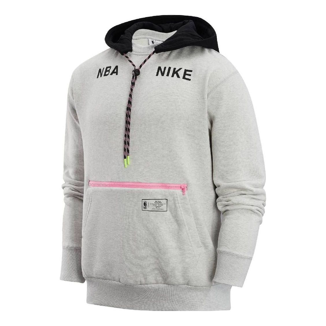 Nike NBA Courtside Hooded Jacket 'Grey' DR9084-025