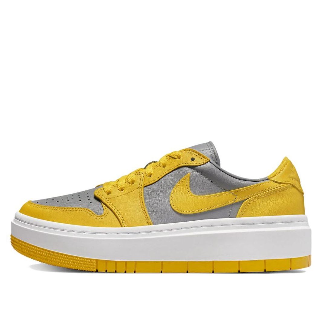 (WMNS) Air Jordan 1 Elevate Low 'Cement Grey Varsity Maize' DH7004-017