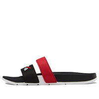 Reebok DS Comfort Black Red Slippers 'Black Red' FV8821