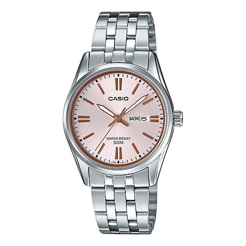 CASIO Female DRESS Japan / South Korea Fashion Waterproof Pink Analog LTP-1335D-4AV