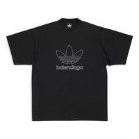Balenciaga x adidas Trefoil T-shirt 'Black White' 723976TNVN81070