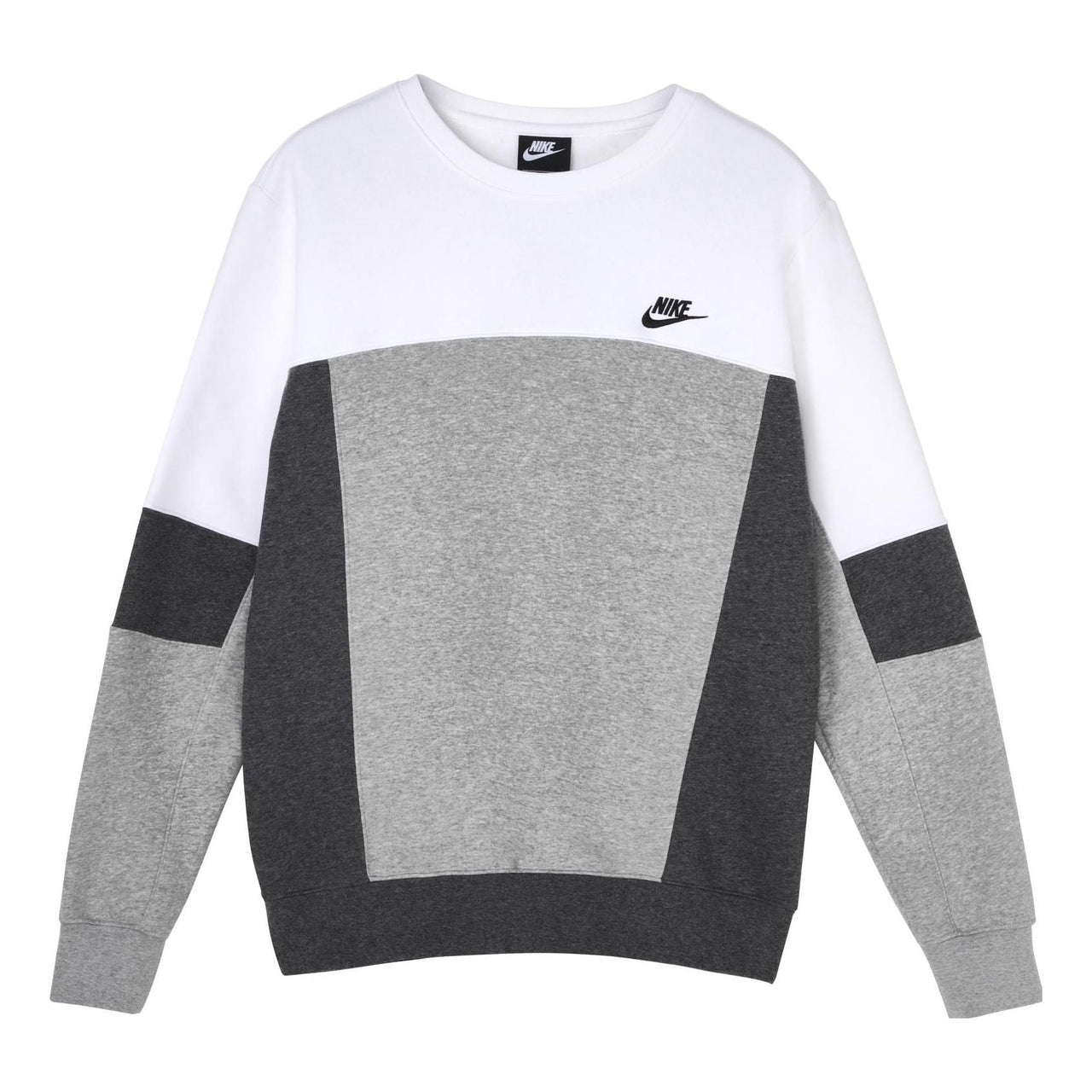 Nike MENS Sportswear Splicing Crew-neck Sports White CZ9967-100