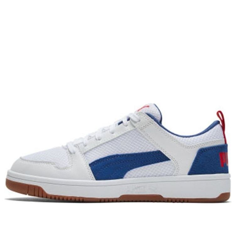 PUMA Rebound Layup Lo 'White/Blue' 370914-01