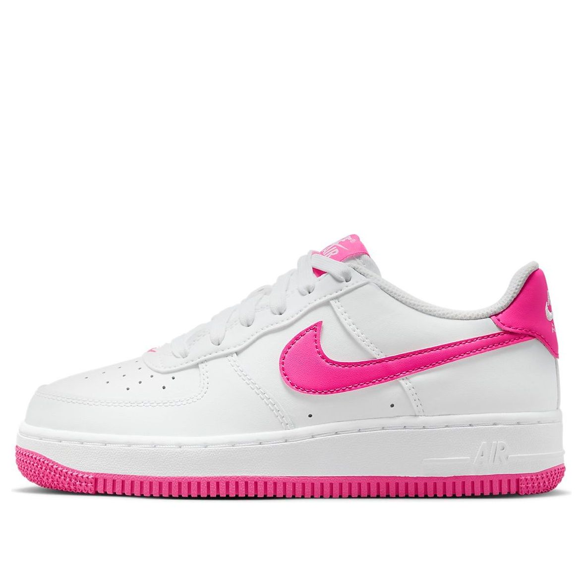 (GS) Nike Air Force 1 'White Laser Fuchsia' FV5948-102